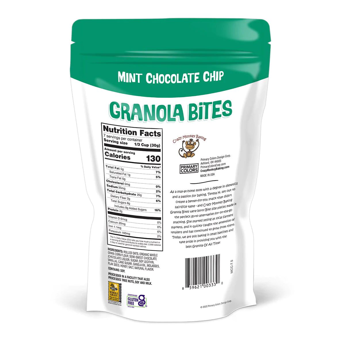 Granola Bites Mint Chocolate Chip Cypress Creek Co Op