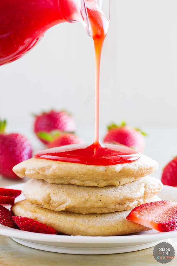 Amish Syrup Strawberry Syrup No Sugar Added 12oz. Cypress