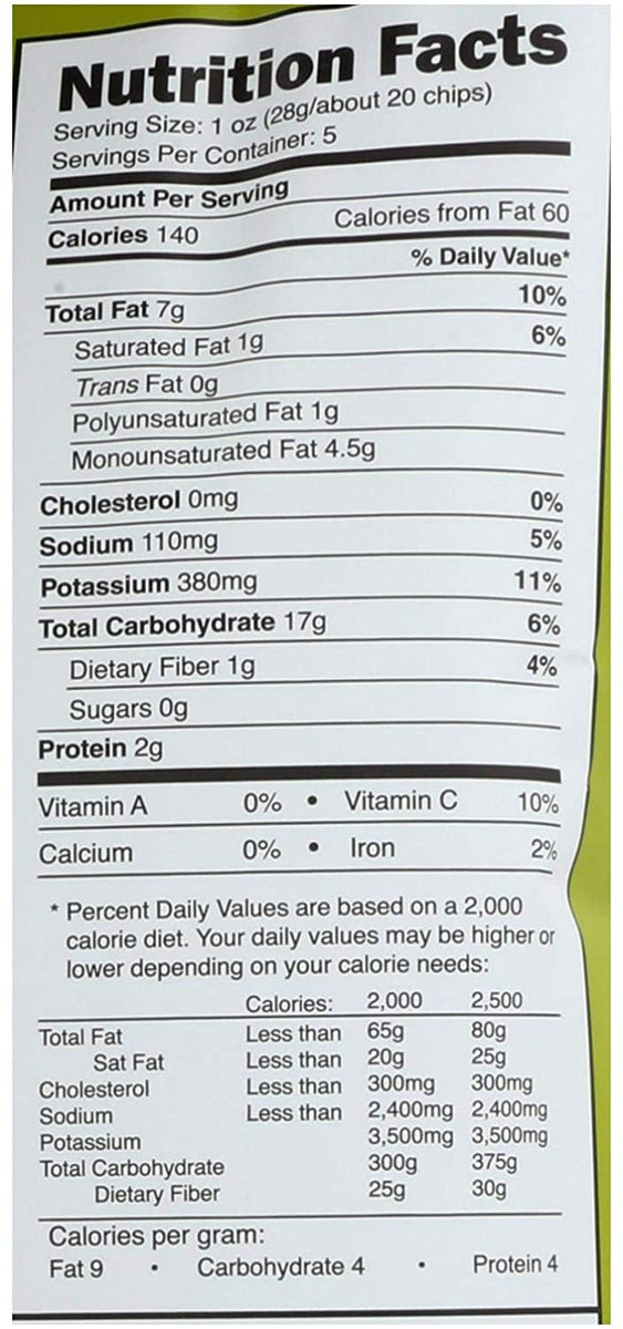 Amish Chips Avocado Oil Lime Ranch Chips Cypress Creek Co Op