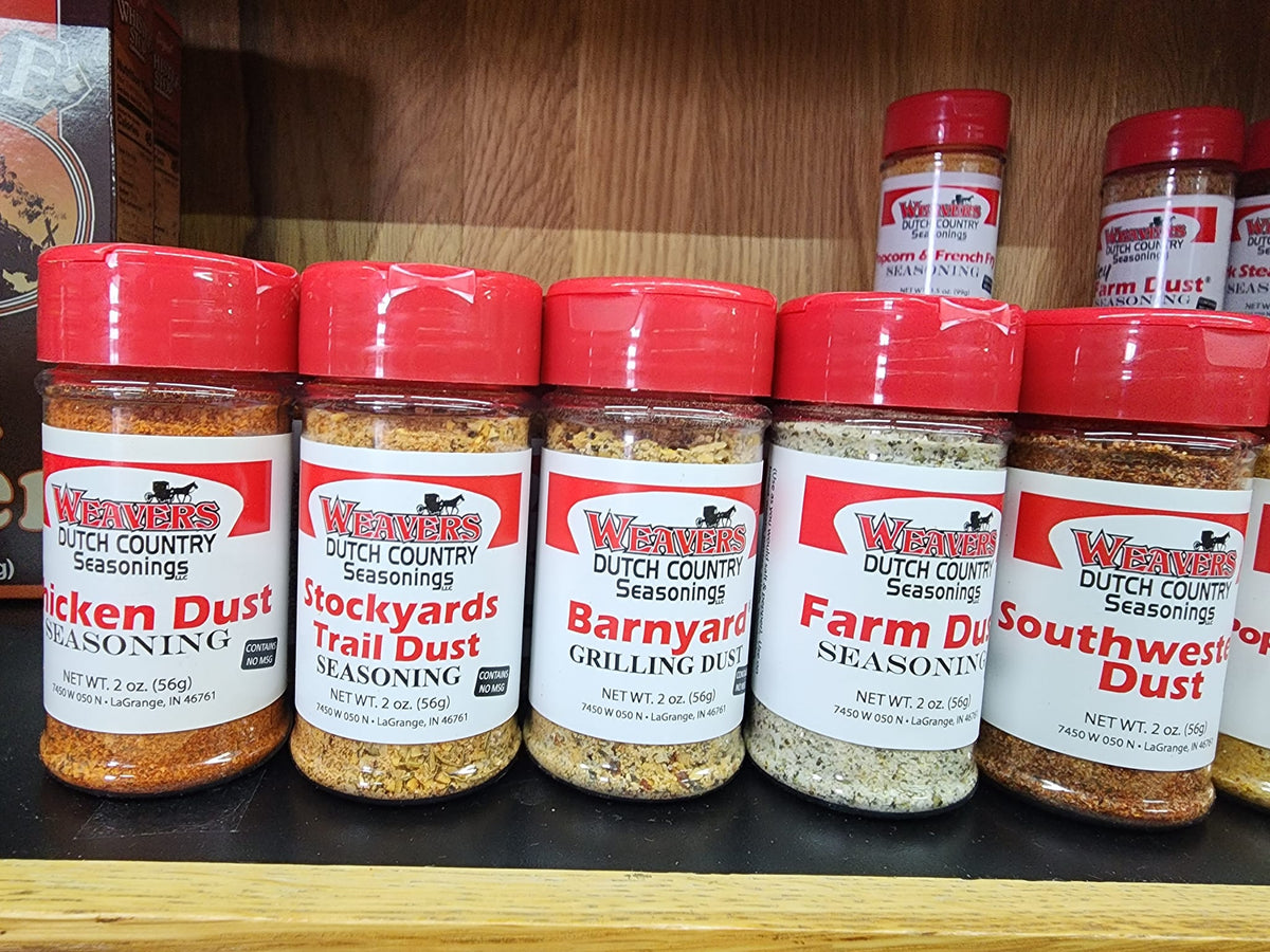 Weavers Dutch Country Seasonings Spicy Farm Dust — Country View Store