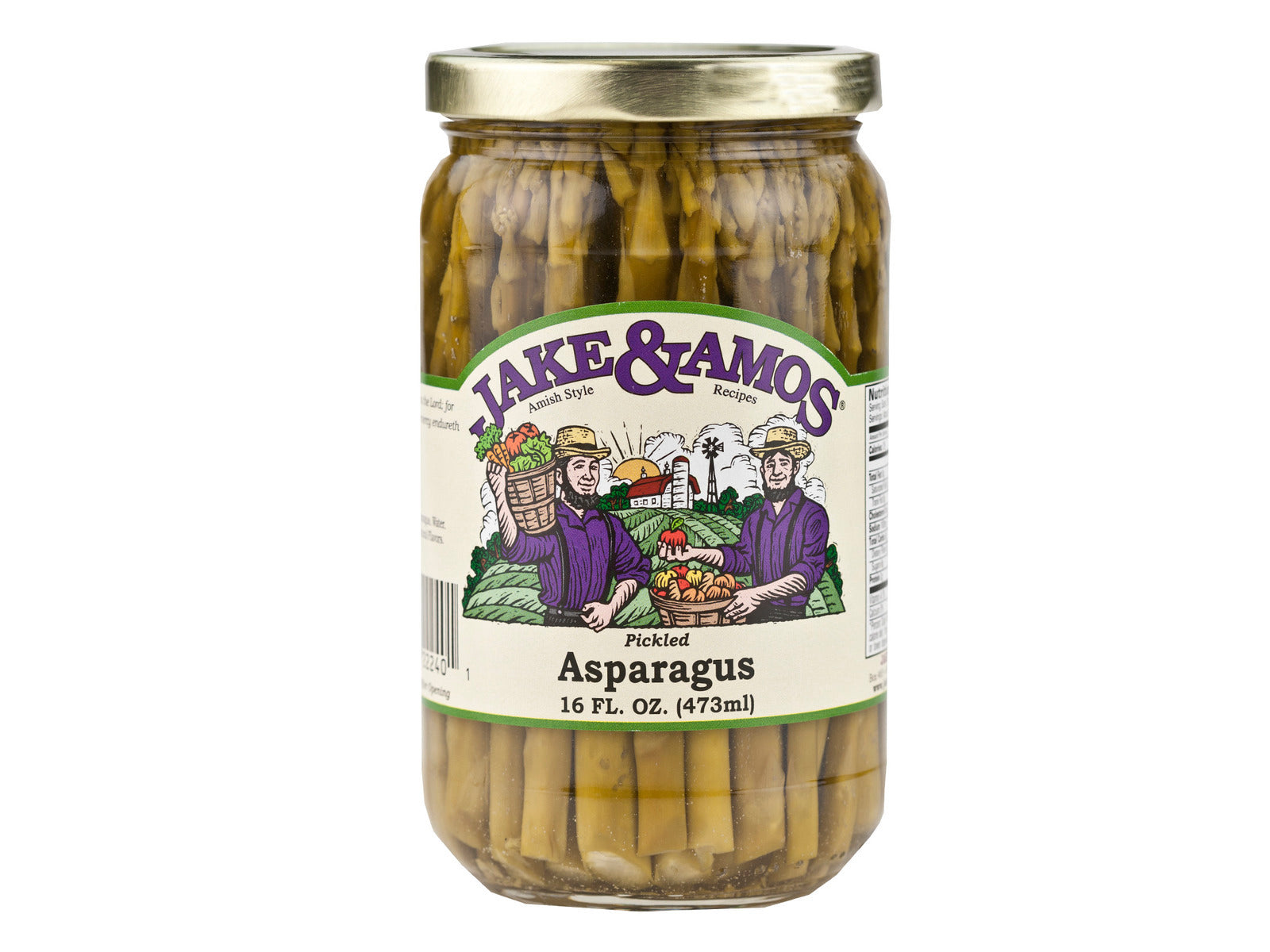 Amish - Pickled Asparagus - Jake & Amos - Asparagus