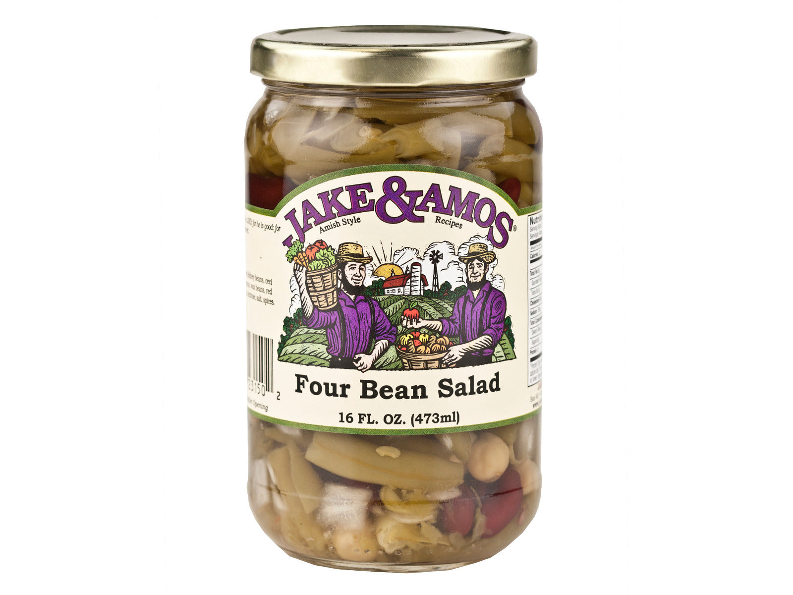 Amish - Pickled Four Bean Salad - Jake & Amos