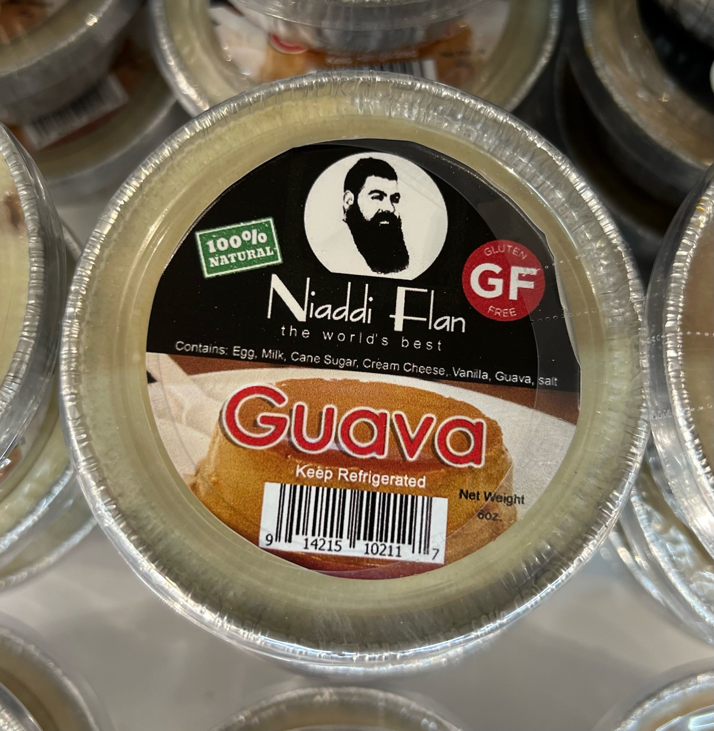 Flan - Guava - 4oz.